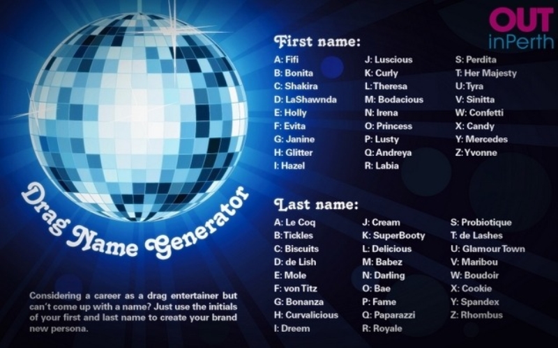 drag queen name generator